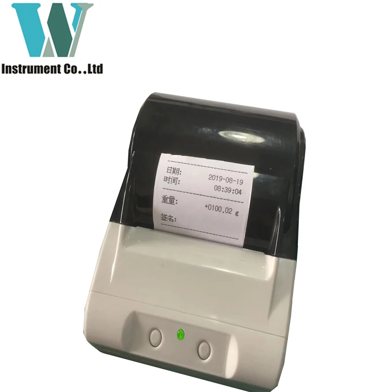 Electronic Balance Weighing Scale Mini Thermal Printer