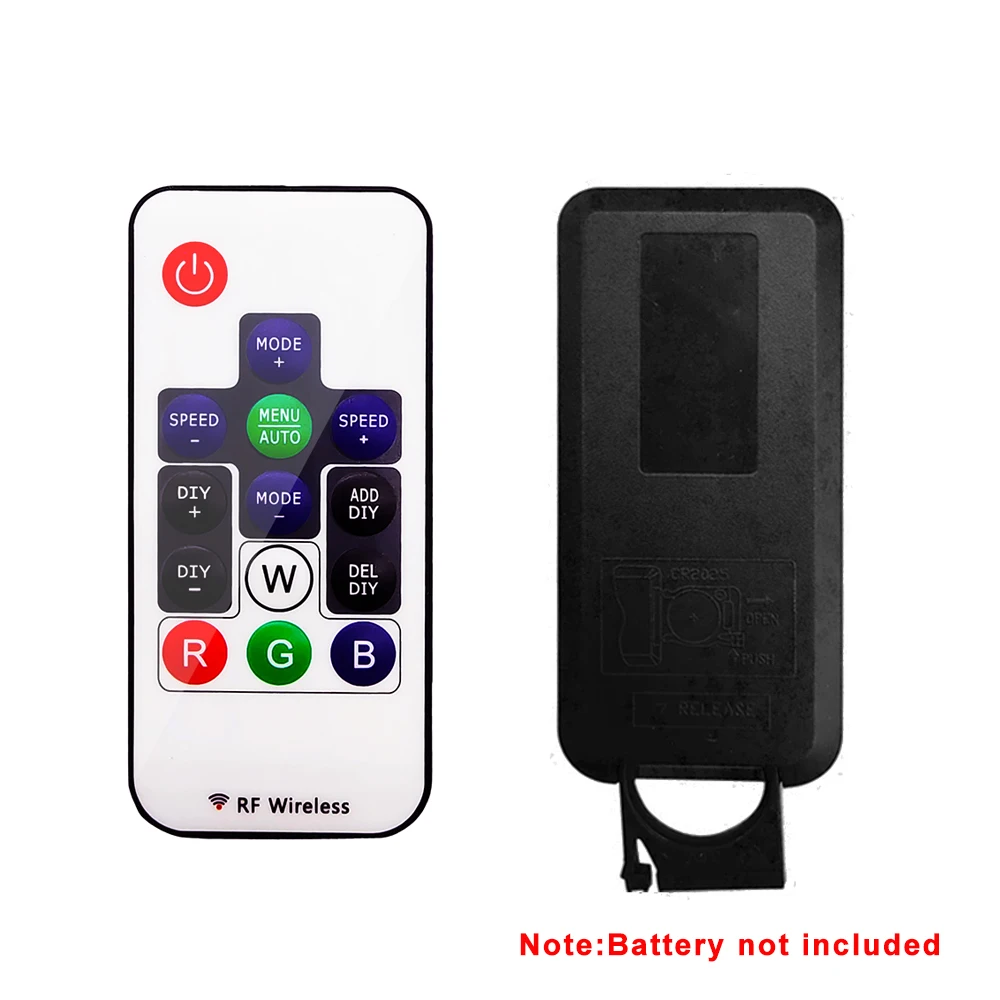 DC5-24V 14Keys Smart Led Controller Mini Wireless Full Color Remote For Individual Addressable 5050 RGB Strip Light Pixel Dimmer