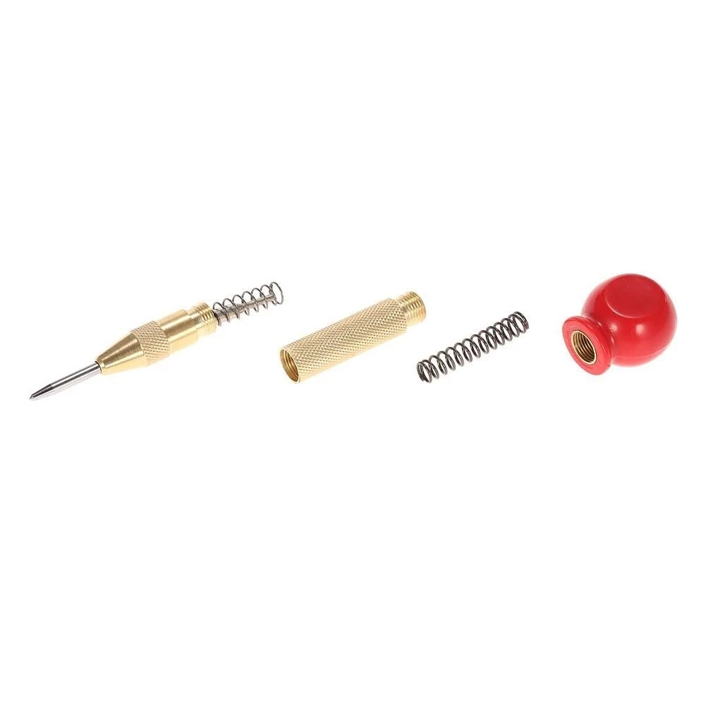 อัตโนมัติฤดูใบไม้ผลิ Positioner Center Punch เจาะ Bit Woodworking เครื่องมือโลหะ Drills ฤดูใบไม้ผลิโหลด Dent Marker ทำลายหน้าต่าง Devic