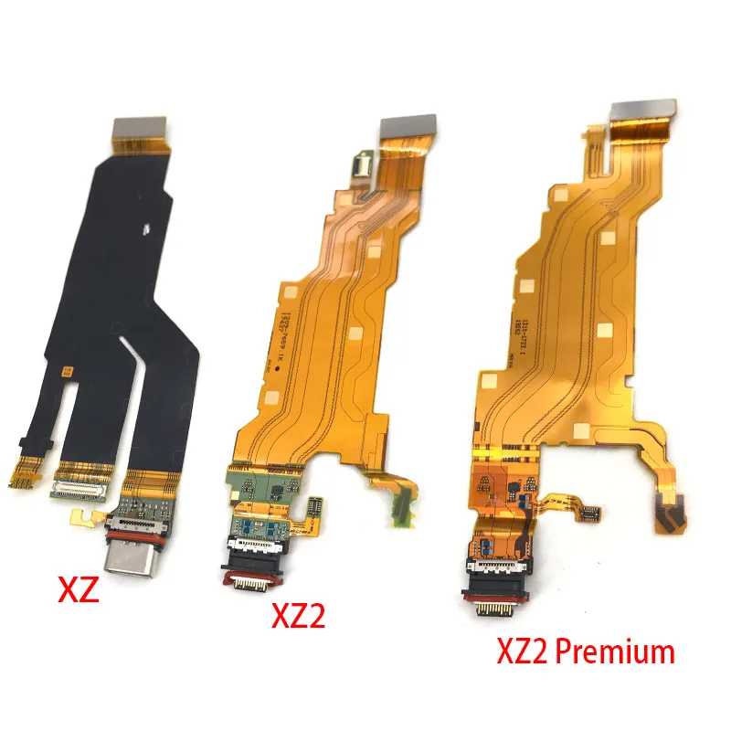 USB Charging Port Dock Connector Board Flex Cable For Sony For Xperia X XZ XZ1 XZ2 Compact Premium XZ3 USB Board Repair Parts