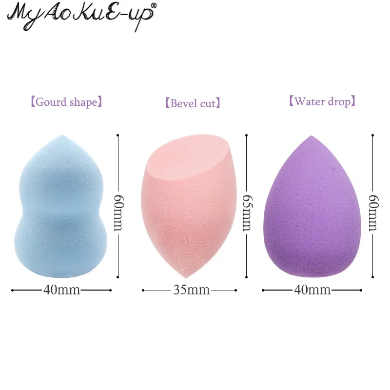 1 stücke Make-Up Werkzeug Wasser Tropfen Form Kosmetische Puff Make-Up Schwamm Blending Gesicht Flüssige Foundation Cream Make-Up Kosmetische Pulver puff