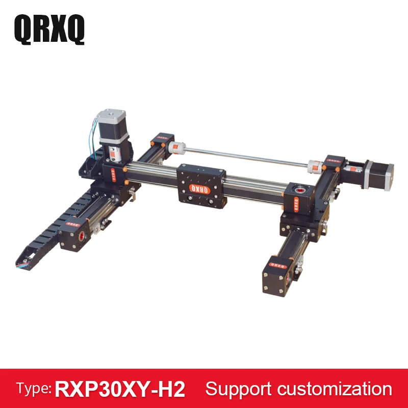 RXP30-XY Linear module track linear slide table aluminum profile synchronous belt rail multi-axis feeding and handling machine