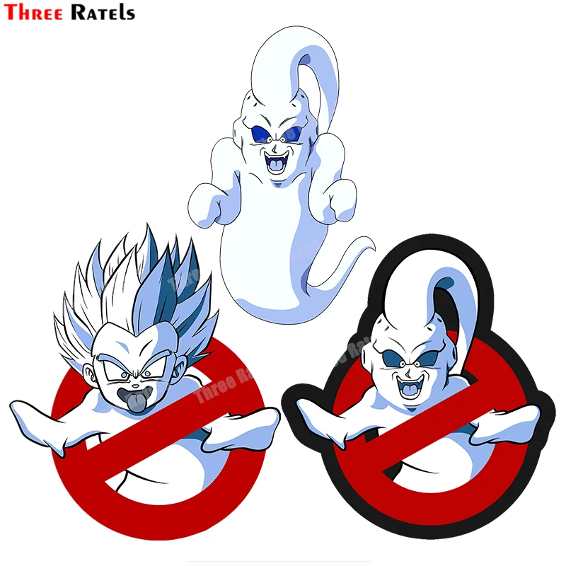 Three Ratels B579 Car Stickers Ghostbusters Decal Funny Car Styling Cartoon Sticker Laptop Wall Window Decoration Waterproof