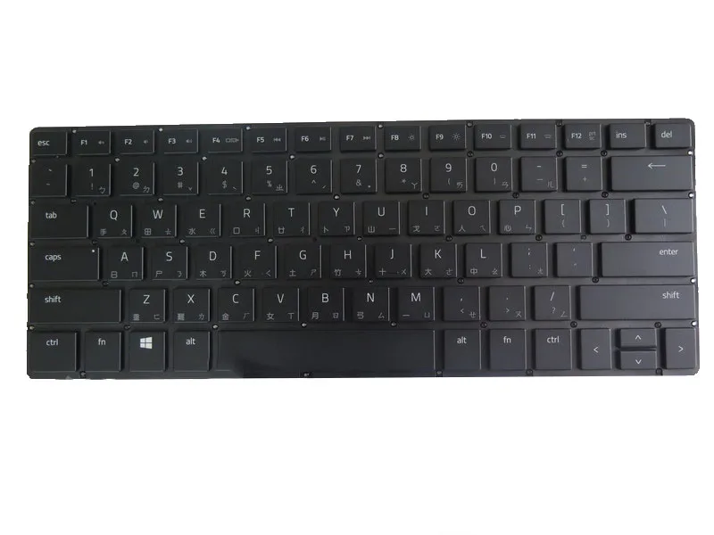 Traditional Chinese/NE/US Keyboard For RAZER Blade RZ09-0239 RZ09-0239X RZ09-02393 RZ09-02393T31 RZ09-02393N31 RZ09-02393N32