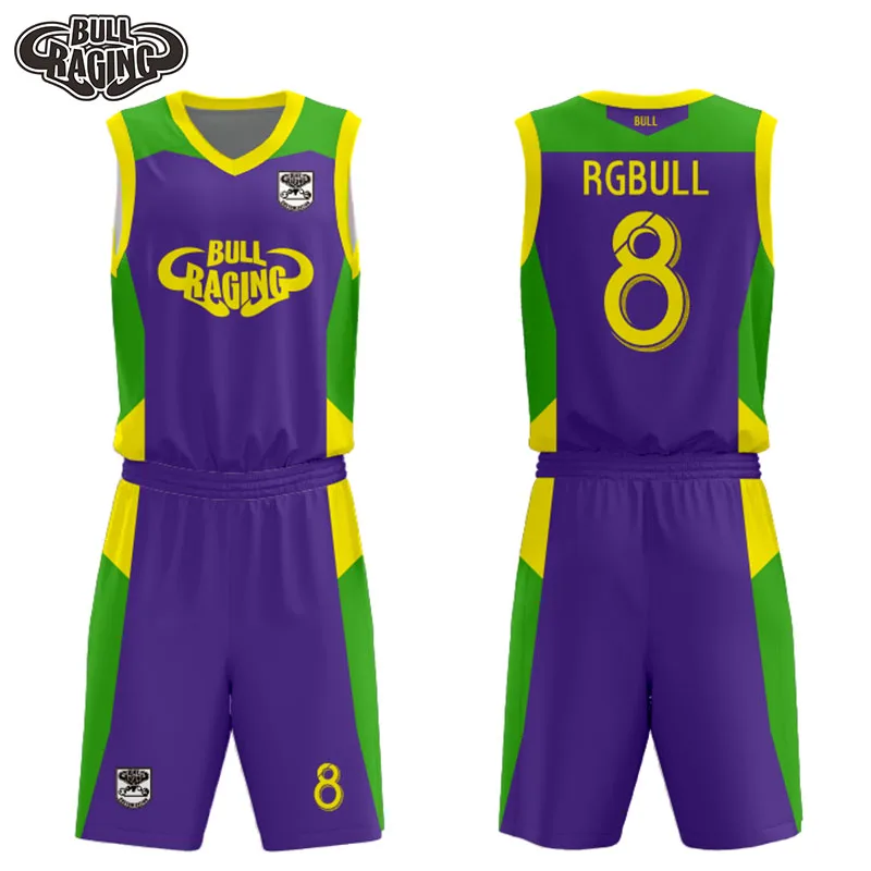 thailand quality V collar sublimation basetball jersey, basketball jersey kits, sublimation basketball uniform