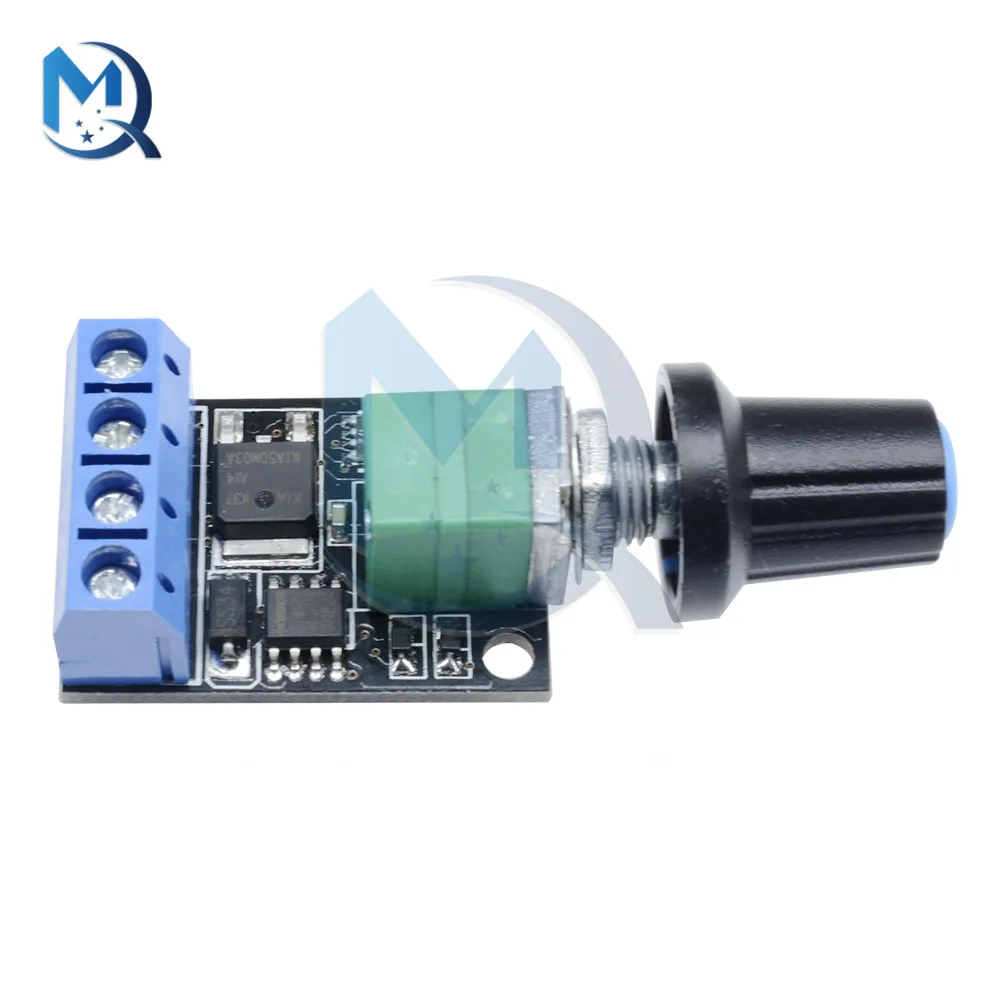5V-16V 10A PWM Speed LED Dimming DC Motor Speed Control Potentiometer Governor PWM Speed Regulation Board Switch Module