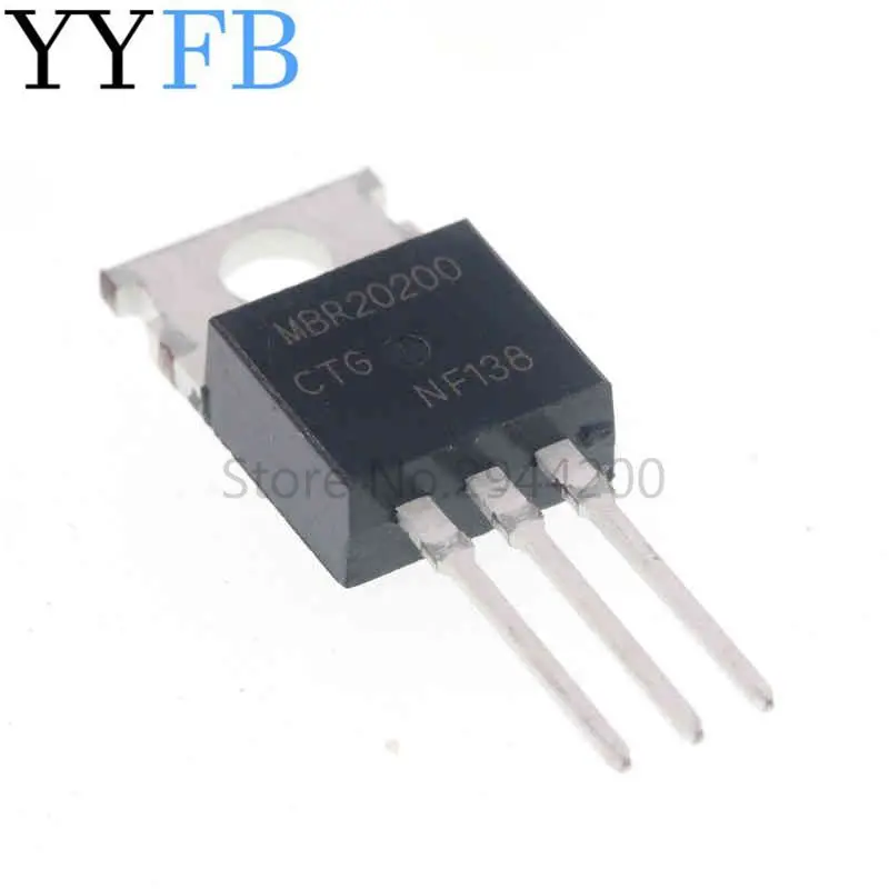 Besi Baru Kepala Schottky Diode MBR20200CTG B20200G 20A 200V untuk-220