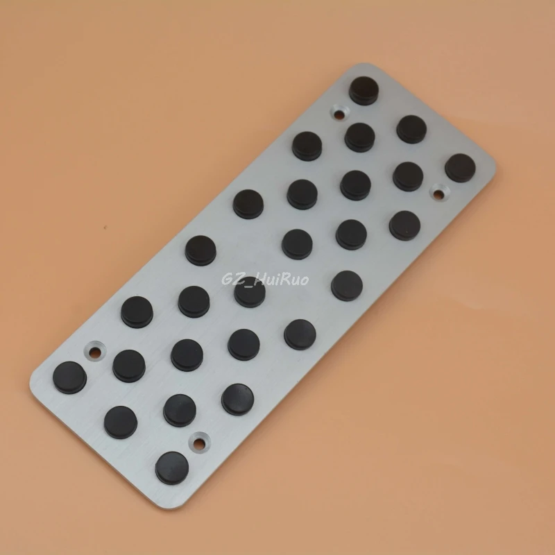 Aluminum AT/MT Accelerator Brake Foot Rest Pedal Pad cover For Subaru XV Legacy Forester OutBack Tribeca Levorg WRX STI Impreza