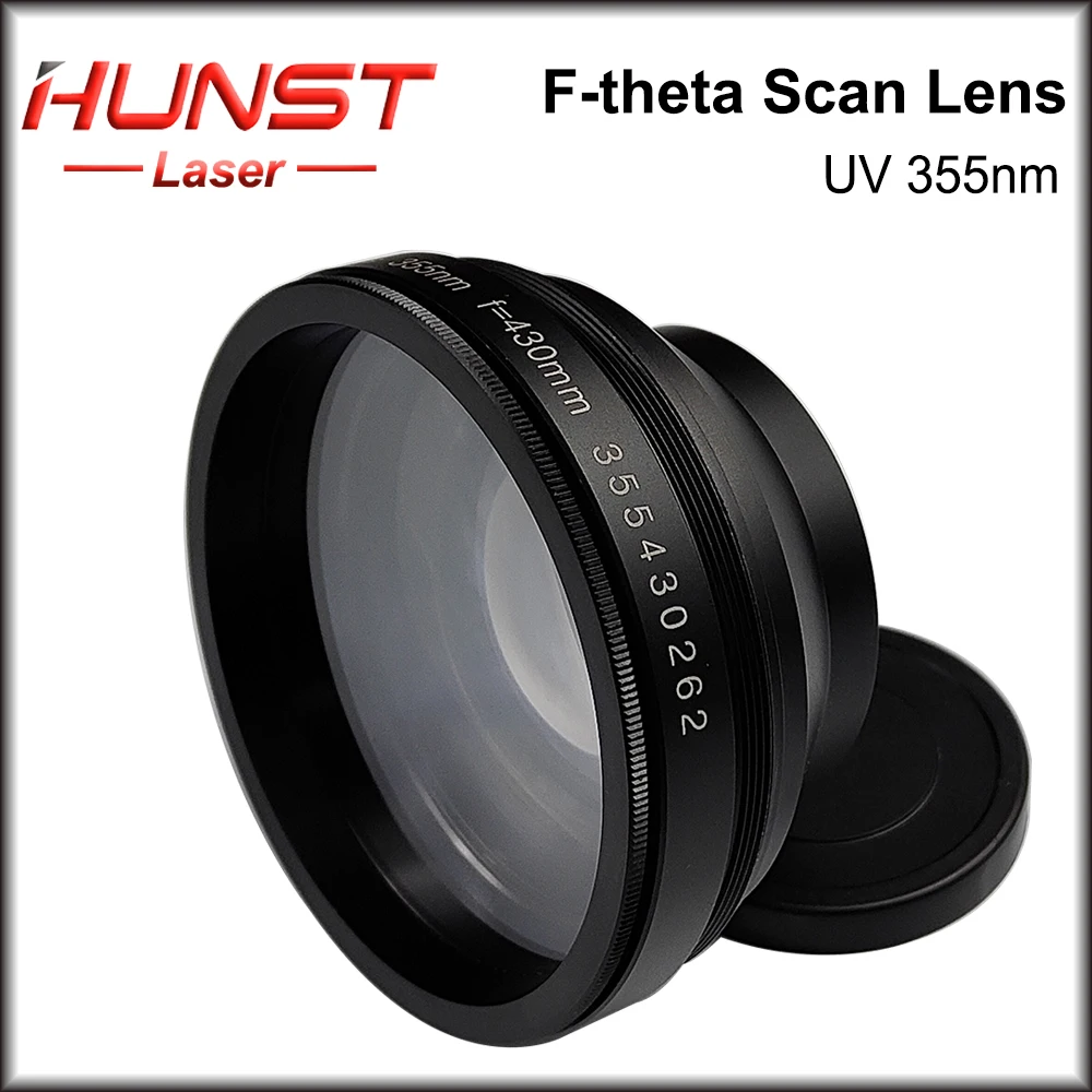 Hunst F-Theta 355nm UV Laser Scan Lens 70*70mm 110*110mm 175*175mm 200x200 300*300mm Field Mirror for UV Laser Engraving Machine