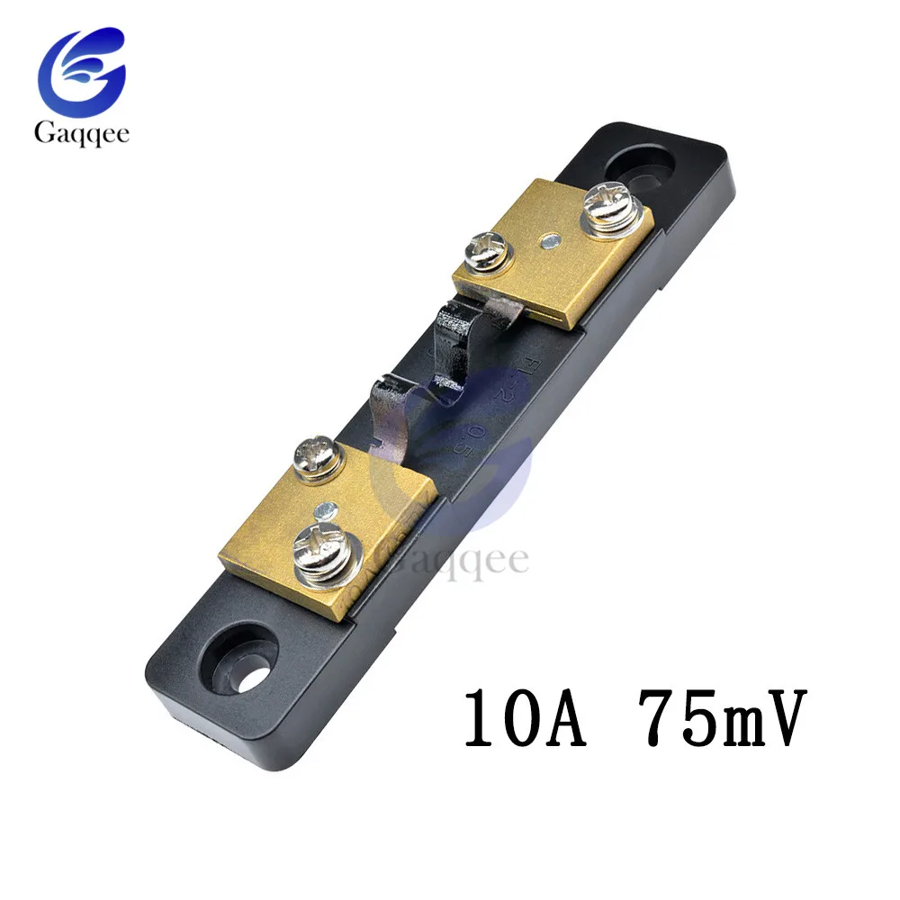 External Shunt FL-2 200A 100A 50A 30A 20A 10A /75mV Current Meter Shunt resistor For digital ammeter amp voltmeter wattmeter