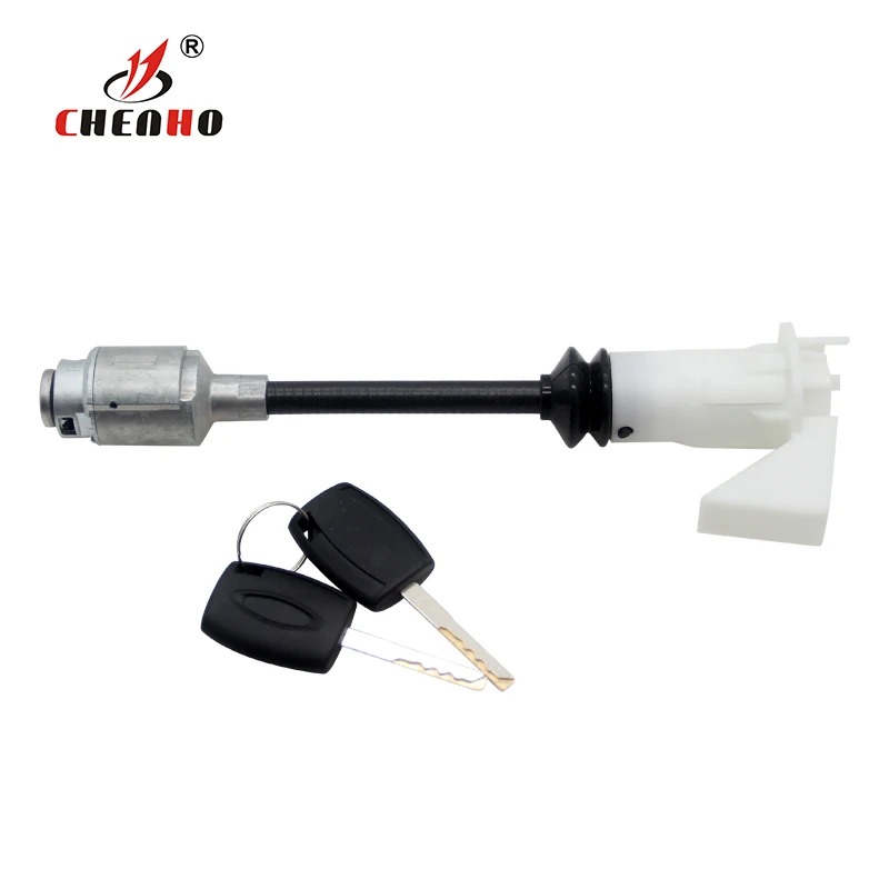 Long Type Rod Bonnet Release Lock Latch Repair Kit Key Set For Ford Focus MK2 2004-2012 1343577 4M5AA16B970BA