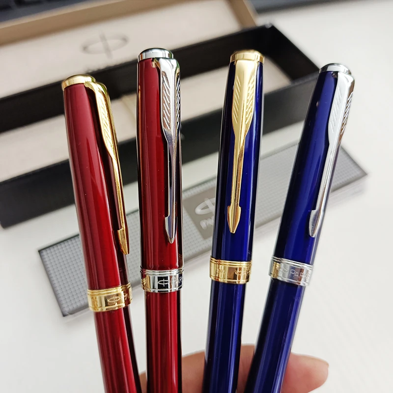 Classic Brand PARKER Metal Ballpoint Pen 0.7mm Blue Ink Business Office Signature Ballpoint pen