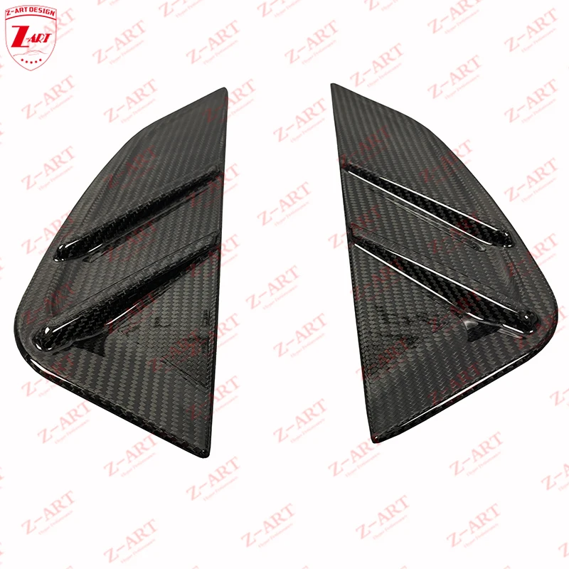 Z-ART M3 M4 Dry Carbon Fiber Side Vents for BMW G80 G82 G83 Dry Carbon Fiber Fender Breather for M3 M4 2021+