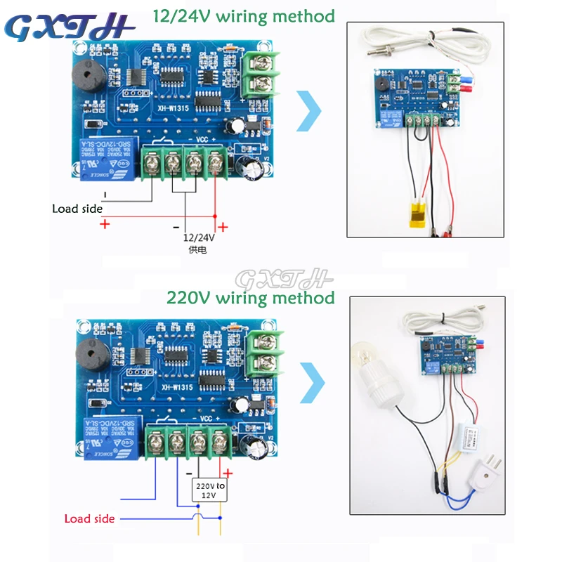 DC24 220V Hohe Temperatur Digitale Thermostat K-typ Thermoelement Hohe Temperatur Controller Temperatur Control Board -30 ~ 999 °