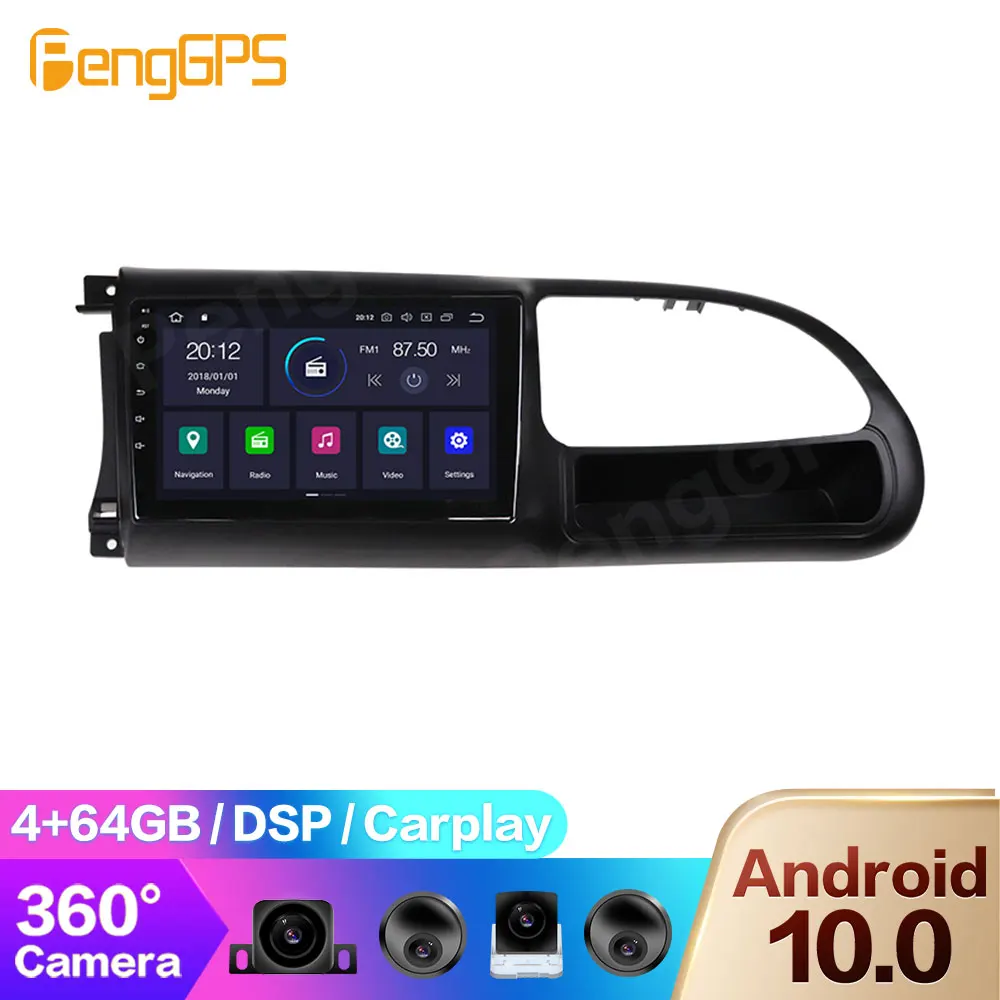 2 Din DVD Player for Ford Transit 2010-2016 Android Radio Multimedia GPS Navigation Carplay DSP Touch Screen Headunit 360 Camera