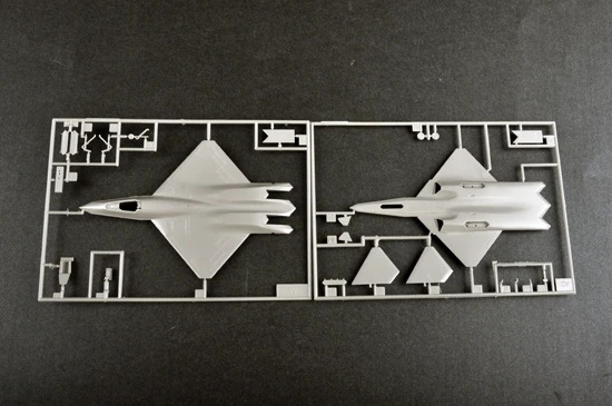 1:144 American YF-23 Grey Magic Fighter Military Assembly Aircraft Model