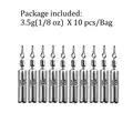 10pcs 3.5g sinkers