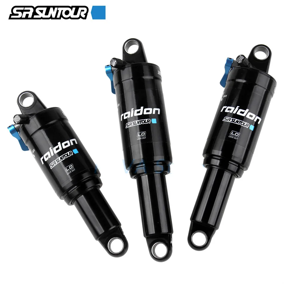 Bicycle Rear Shock 165/190/200mm Mountain Bike MTB AM FR XD Downhill XC Air Suspension Absorber Lockout SR SUNTOUR