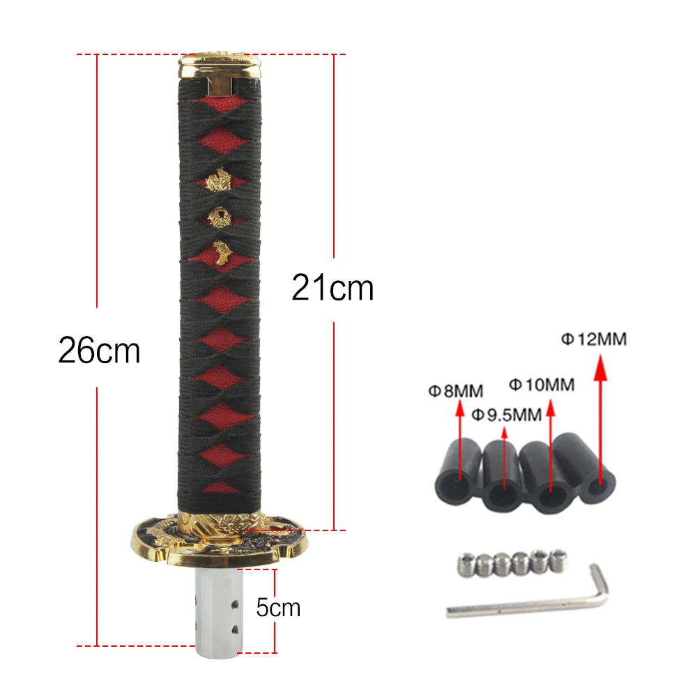 Universal JDM Samurai Sword Shift Knob 200mm / 260mm Samurai knife