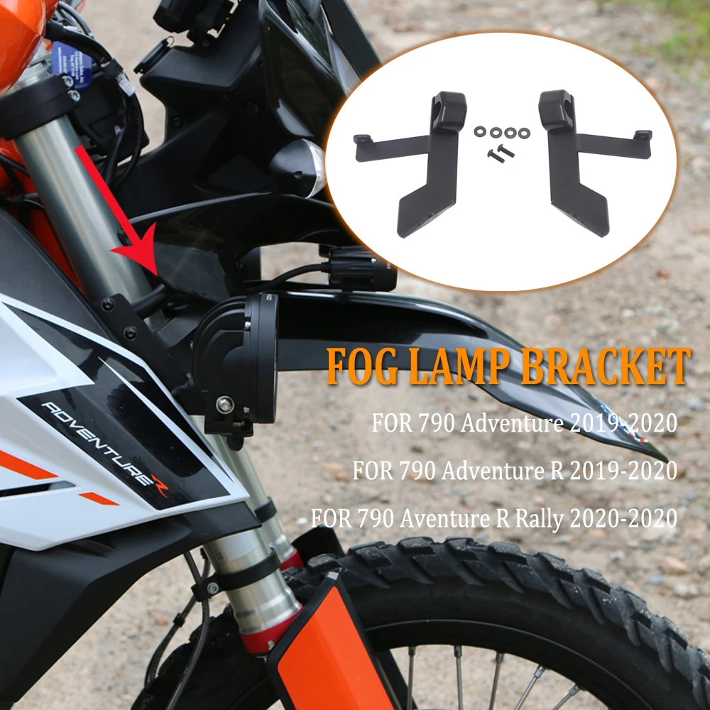 

790 ADV R Spotlight Bracket Holder Spot Light Mount For 790 Adventure R / R Rally Extension Spotlight Bracket 790ADV 2019 2020