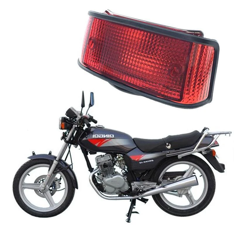 

Motorcycle Lighting System of Tail Lamp for Honda Lifan Dayang CBT125 DY125 Electric Parts Rear Brake Stop Light + Free Bulb