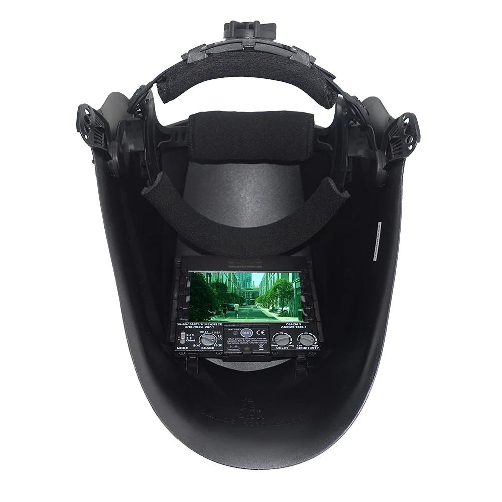 Welding Helmet Top Optical Class 1111 Full Shade 3-13 Viewing Area 100x65mm Ture Color Sun9B Welding Mask