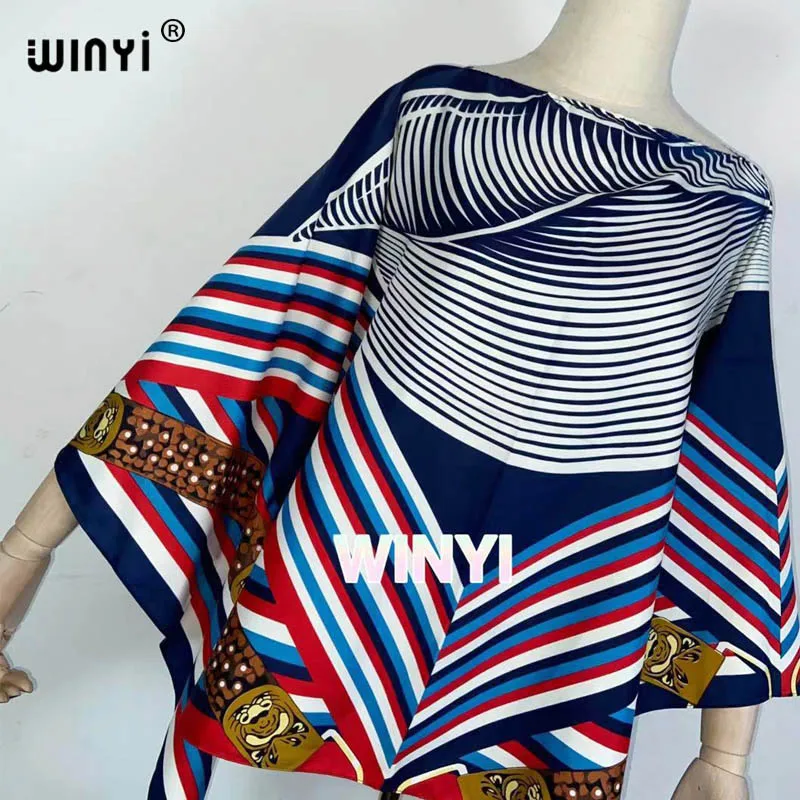 2021 Elegant  Printed summer boho clothing for women  one shoulder dashiki  African lady blouse holiday  Casual t cover-up