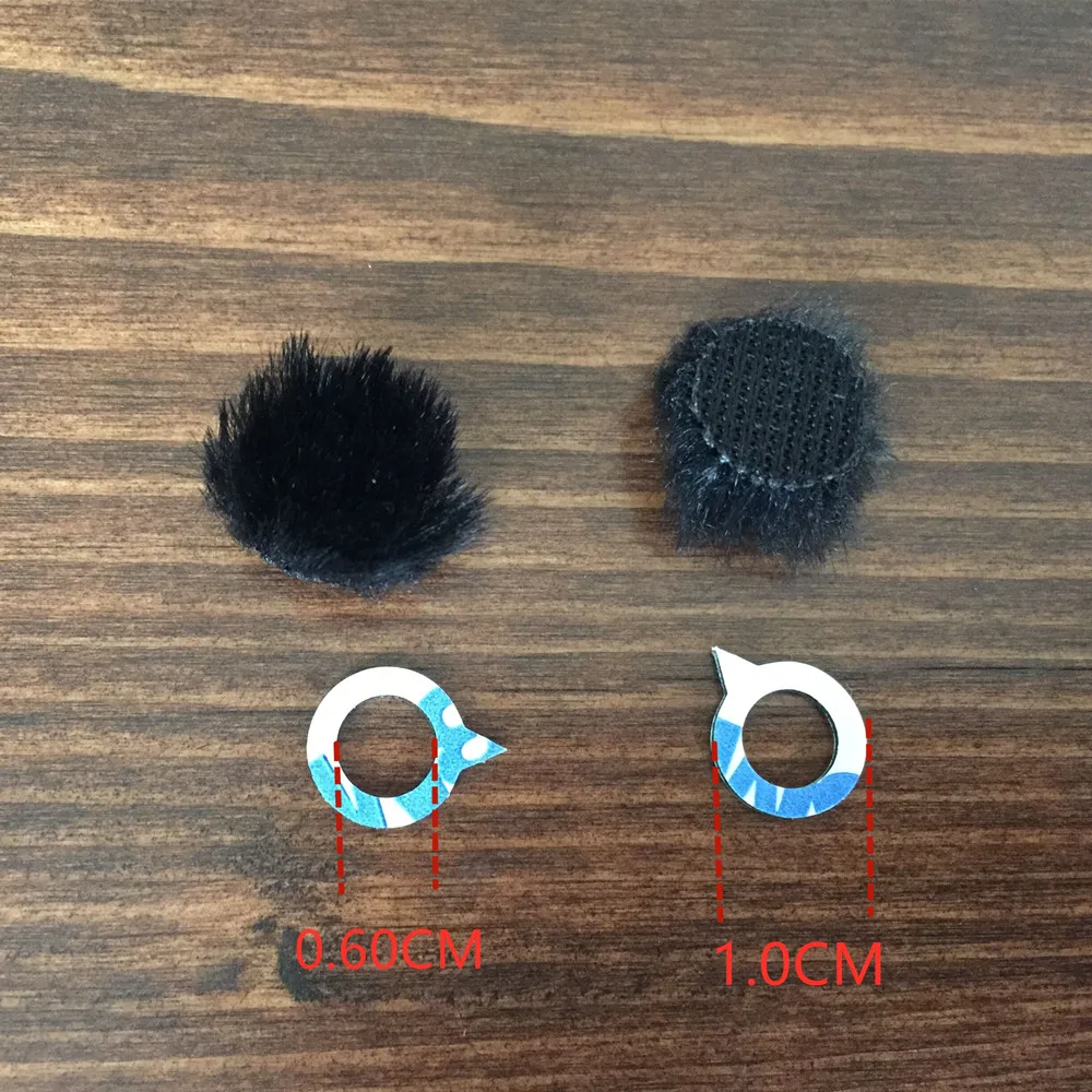 الأزرق السرعوف 10 قطعة Micromuff الأصلي الرياح الخمار لسوني dغنى x100 RX100IV rx100m5الميت القط يندبروف ميكروفون غطاء لسوني