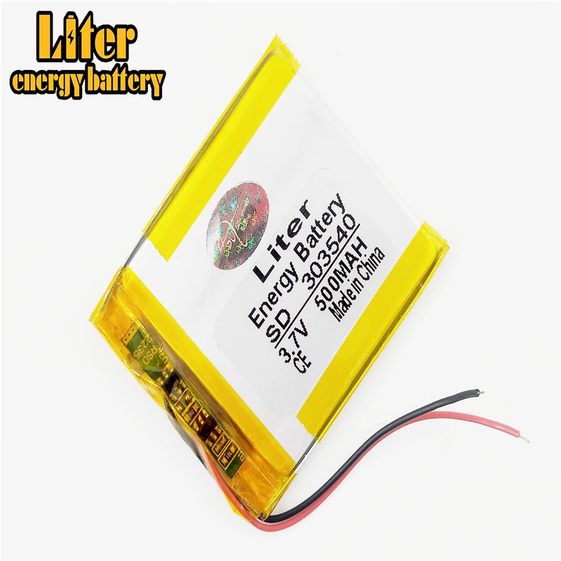 Phổ Biến Tại Trung Quốc Trong 303540 3.7 V 500 MAh Pin Polymer MP3 MP4 MP5 GPS