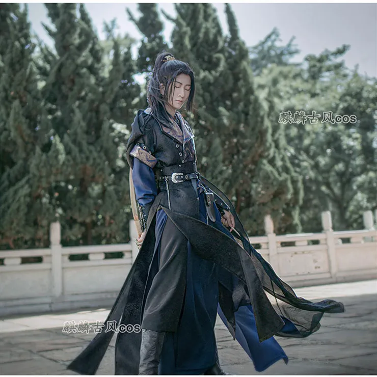 Chinese Anime MO DAO ZU SHI Xue Yang Cosplay Sha Po Lang Chang Geng Costume Halloween Costumes Hanfu for Men Adult Custom Made