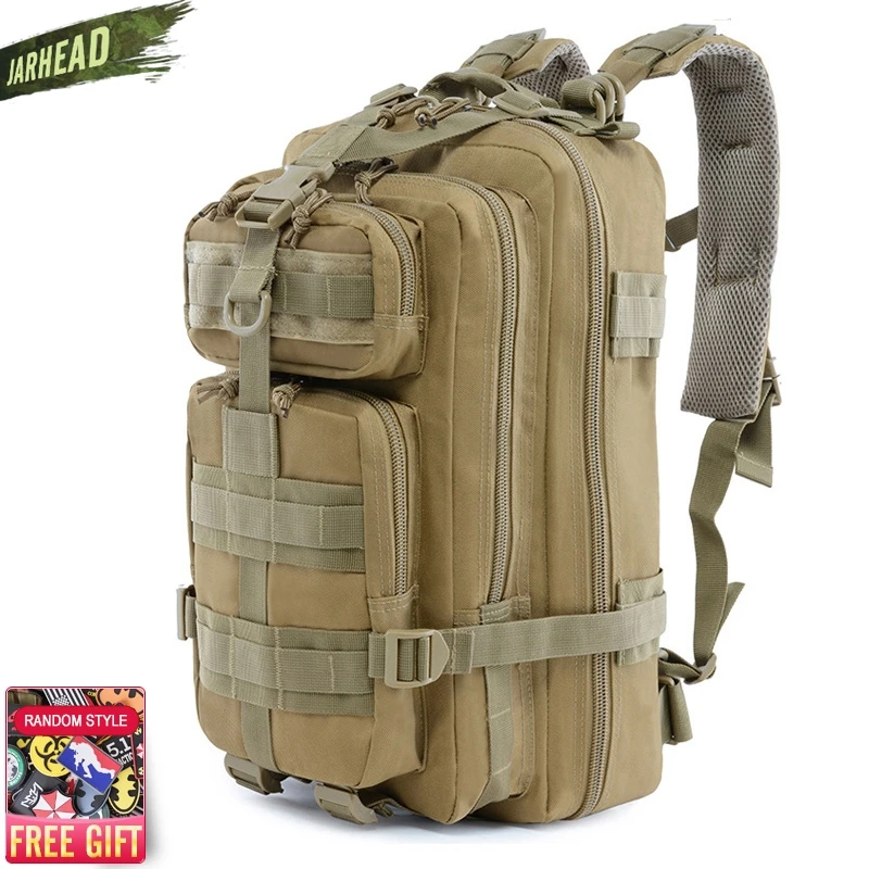 

Outdoor 3P Tactical Backpack 900D Oxford Sport Bag Camping Climbing Rucksack Men's Traveling Hiking Fishing Bags