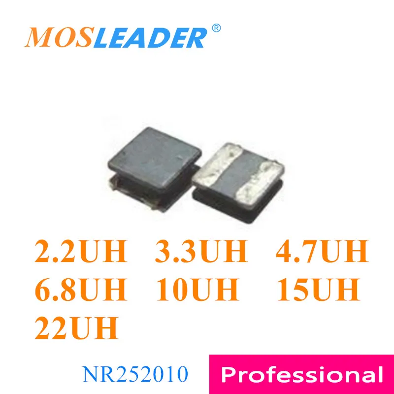 Mosleader 1000pcs NR252012 2.2UH 3.3UH 4.7UH 6.8UH 10UH 15UH 22UH 2.5*2*1.2 2R2 3R3 4R7 6R8 100 150 220 Chinese inductors