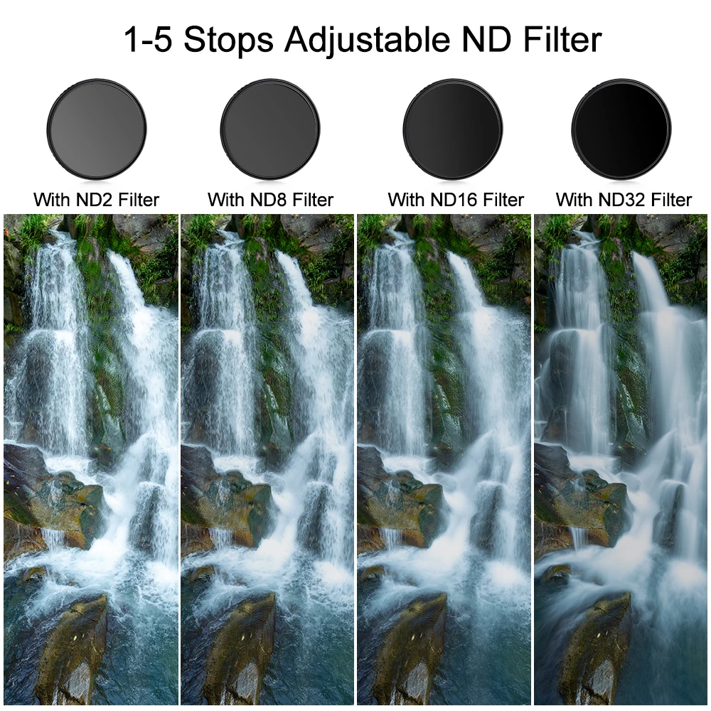 GaiND-さまざまなレベルの斜めフィルターカメラ,82mm,77mm,72mm,67mm,62mm,58mm,52mm,49mm,37mm