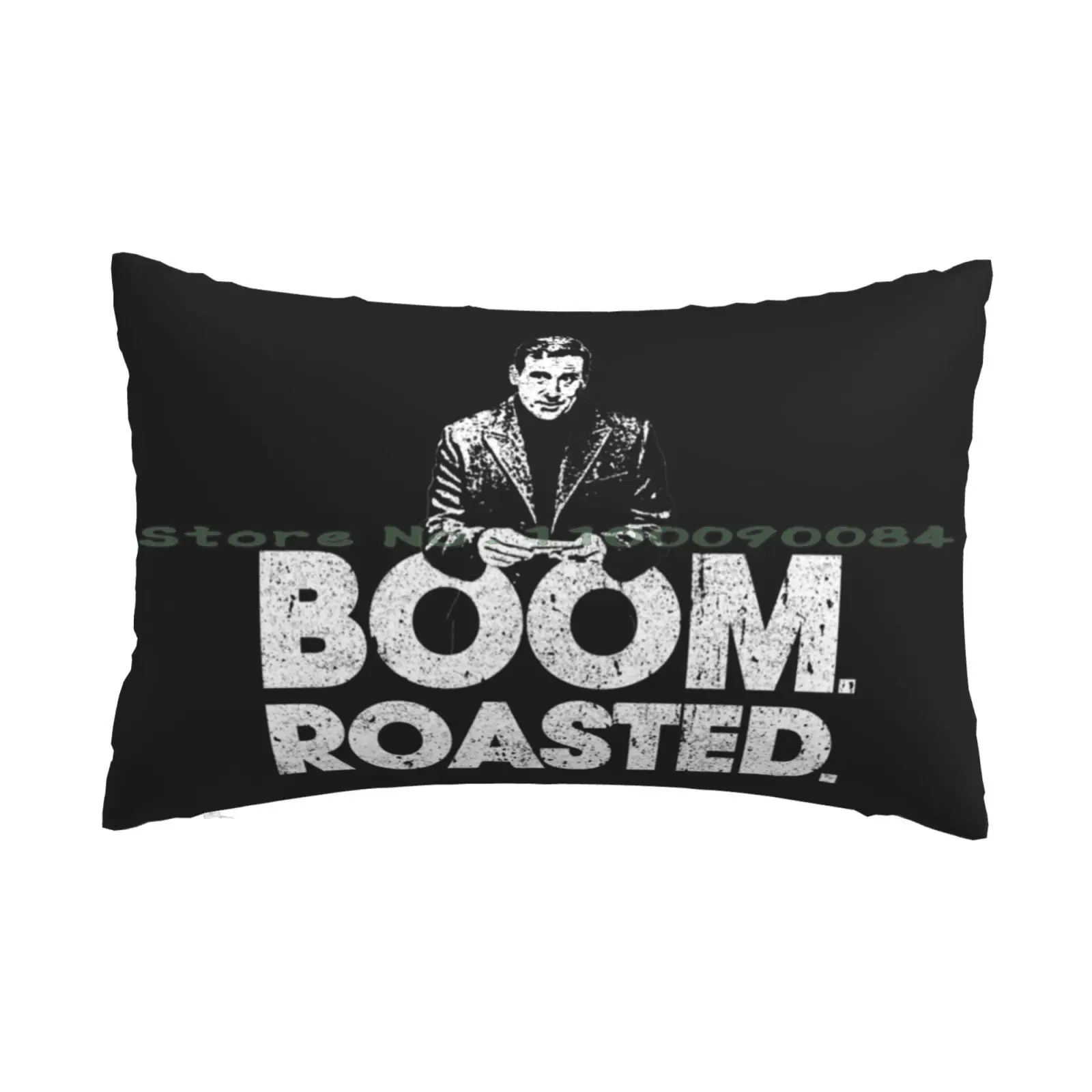 Boom. Roasted.-Michael Pillow Case 20x30 50*75 Sofa Bedroom Dwight Schrute Jim Halpert Pam Beesly Steve Carell Dunder Mifflin