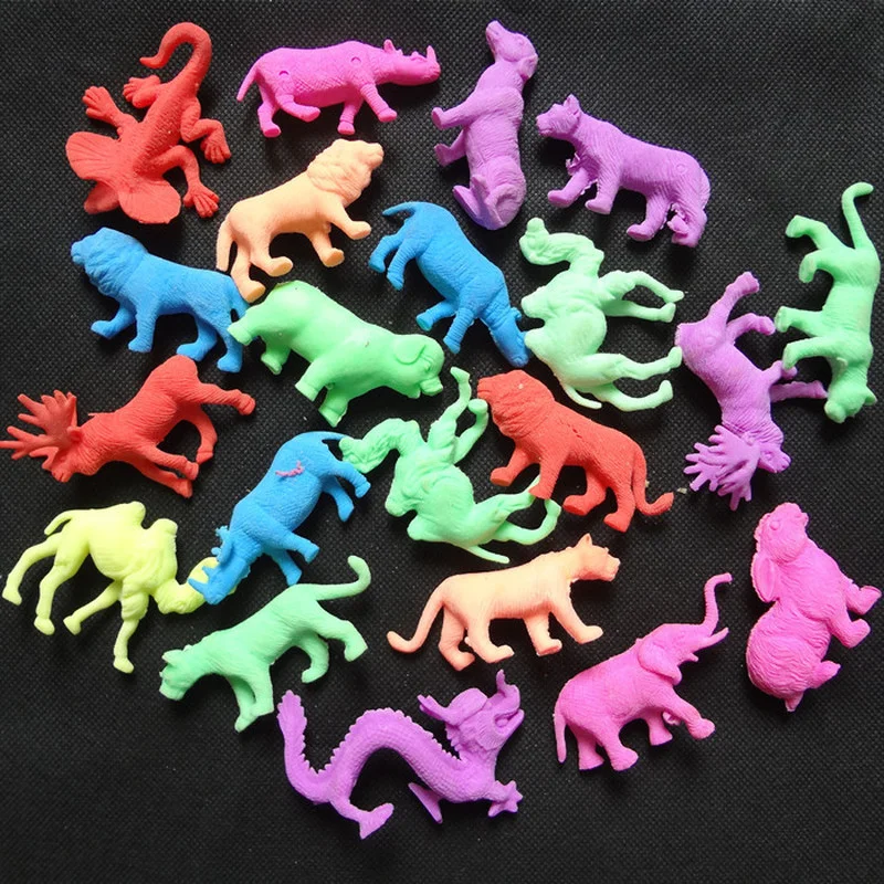 30pcs Ocean Animal Growing Marine Sea Animals Dinosaur Toy Soaking Expansion Swelling In Water Kids Birthday Party Christmas