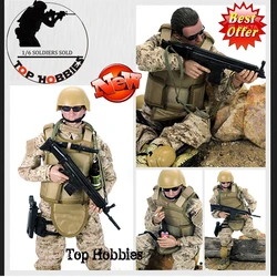 1 pz In magazzino scala 1/6 NB01A esercito militare deserto Camouflage combattimento soldato 12 pollici Action Figures giocattolo 30cm bambole con scatola al dettaglio