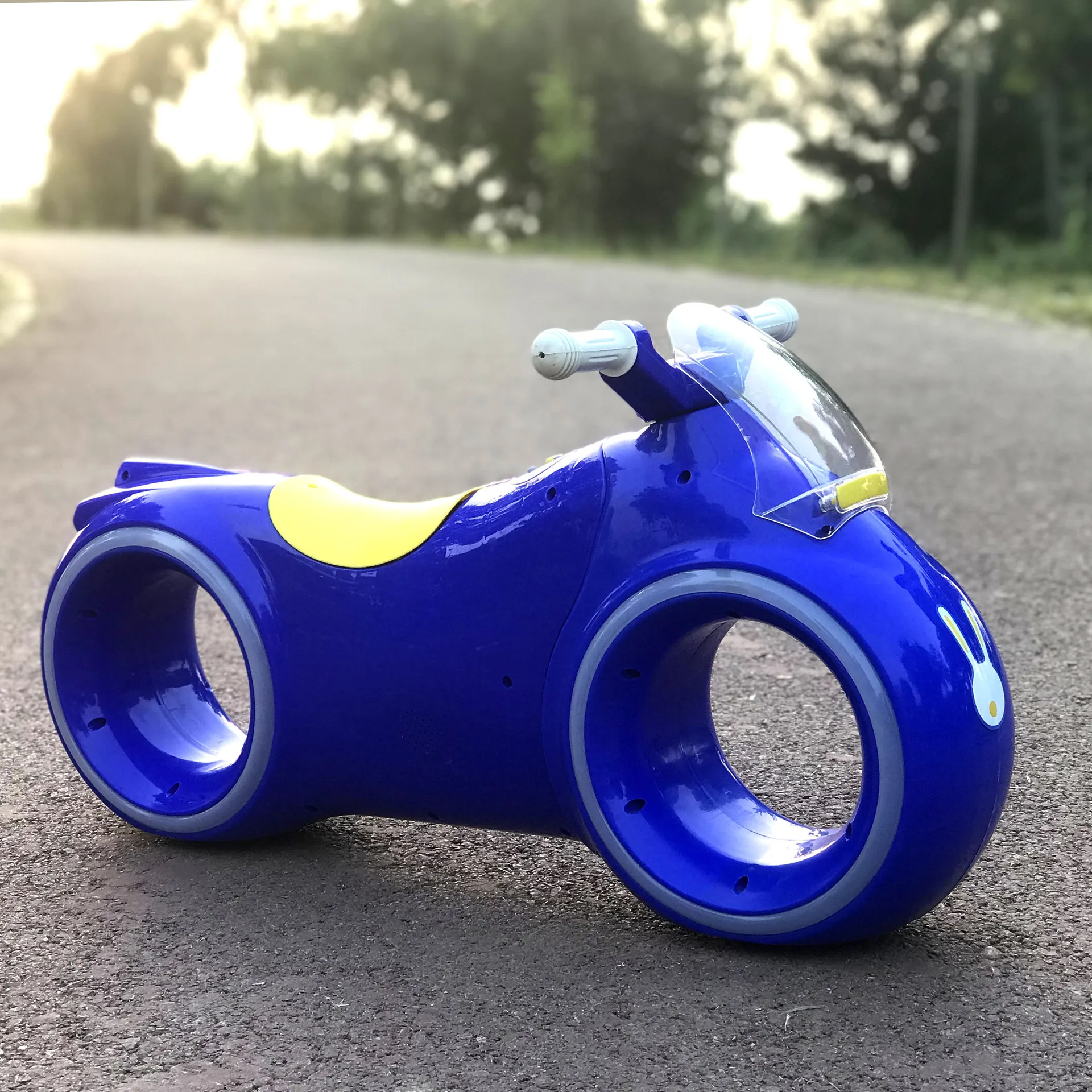 Children\'s electric balance scooter 2-8 years old baby children\'s sliding bicycle flashing car music car