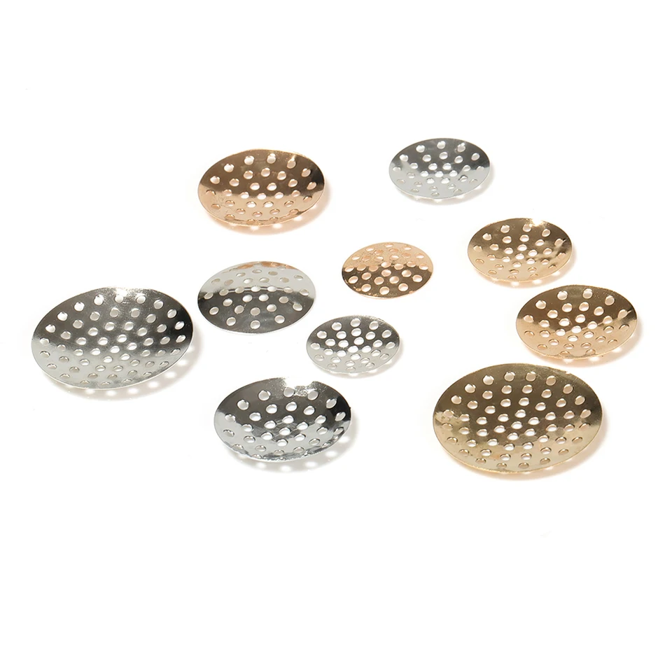 40 Broches Vierges Cabochon Acier Inoxydable 12/16/20/25mm - Kit Fabrication Bijoux Et Badges SUNNYCLUE