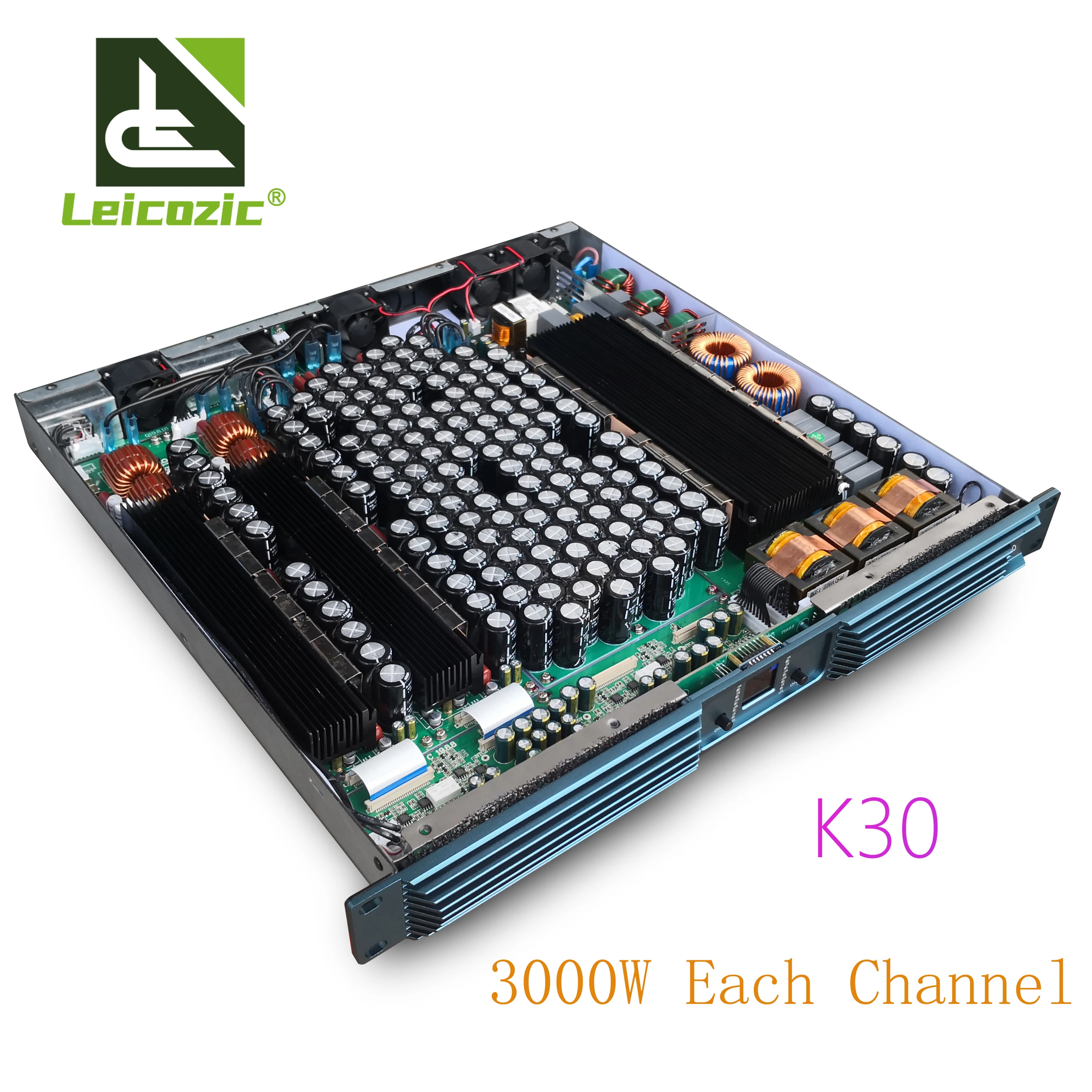 Leicozic K30 K20 K410 K416 Điện Kỹ Thuật Số Khuếch Đại Lớp D Amply 90V-270V Loa Siêu Trầm Dòng Mảng Âm Thanh amplificador Profissional