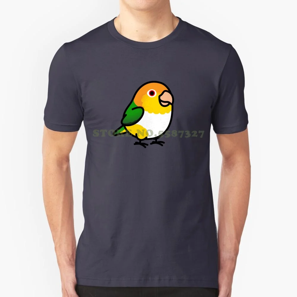 Chubby White Bellied Caique Graphic Custom Funny Hot Sale Tshirt Chubby White Bellied Caique Caique Chubby Birds Birdhism Cute