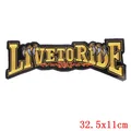 LIVE TO RIDE GOLD