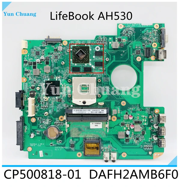 ノートパソコン CPUファン適用される Fujitsu Lifebook 丸く A530 AH530 CHA5605CS-OA-FH2 D