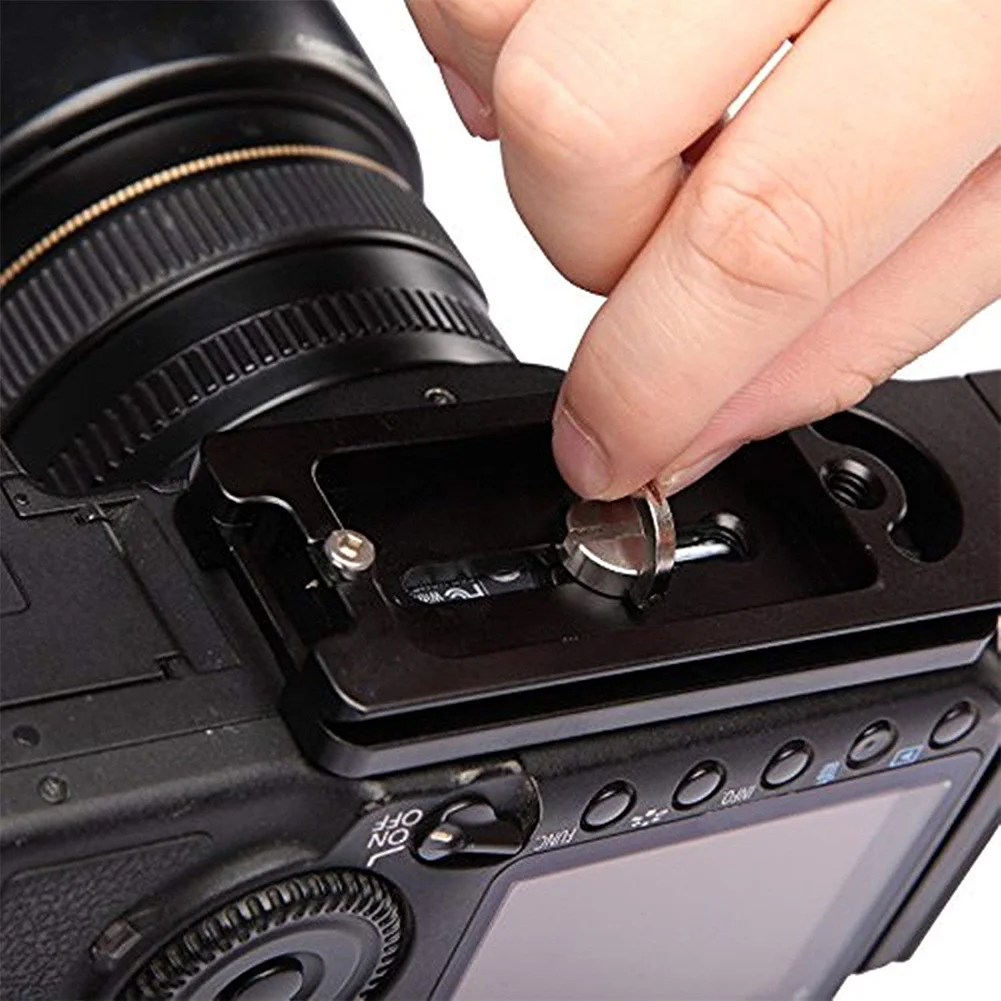 خفيفة الوزن SLR كاميرا العالمي L شكل حامل ترايبود قوس الإفراج السريع لوحة