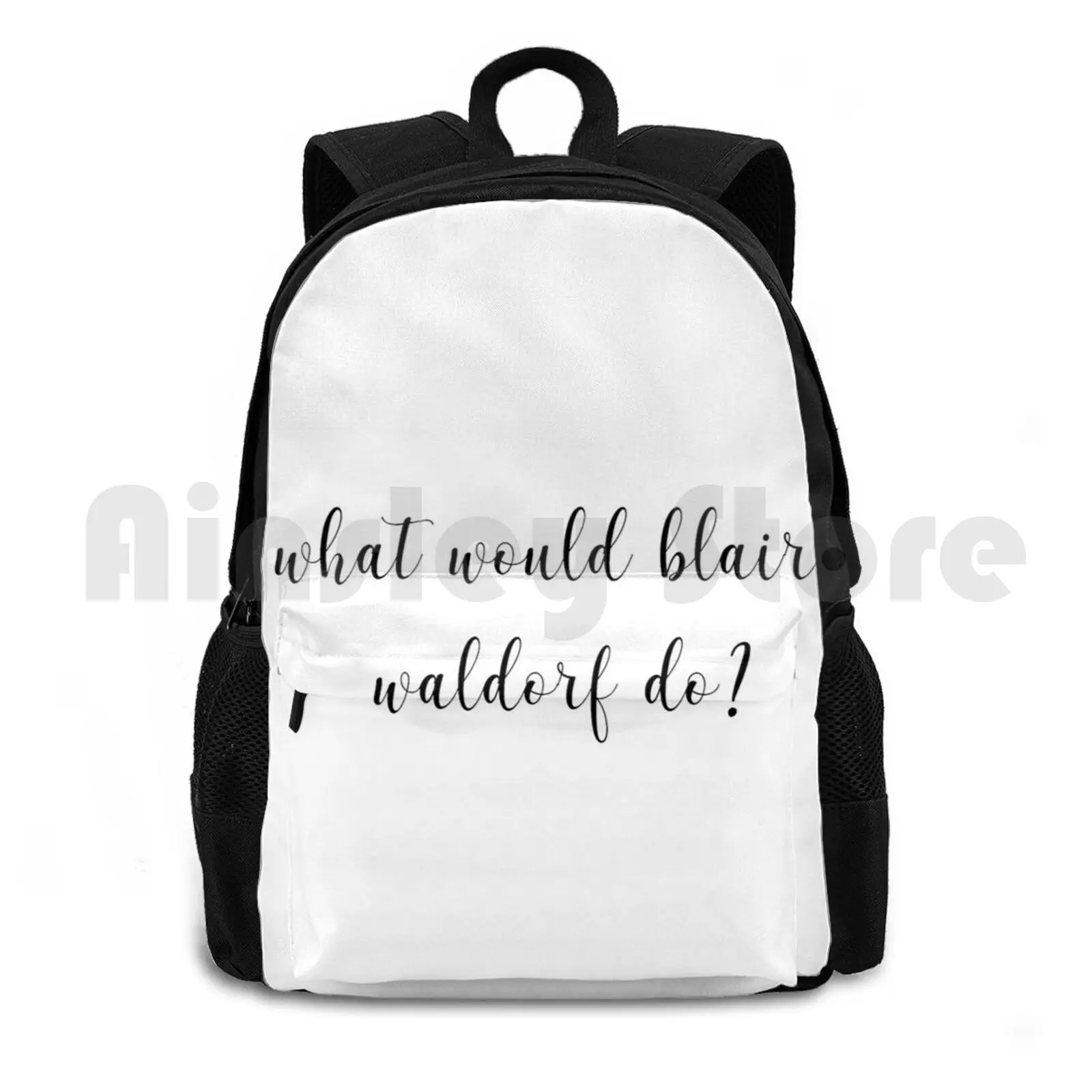 What Would Blair Waldorf Do ? Outdoor Hiking Backpack Waterproof Camping Travel Gossip Girl Blair Waldorf Blair Waldorf Xoxo