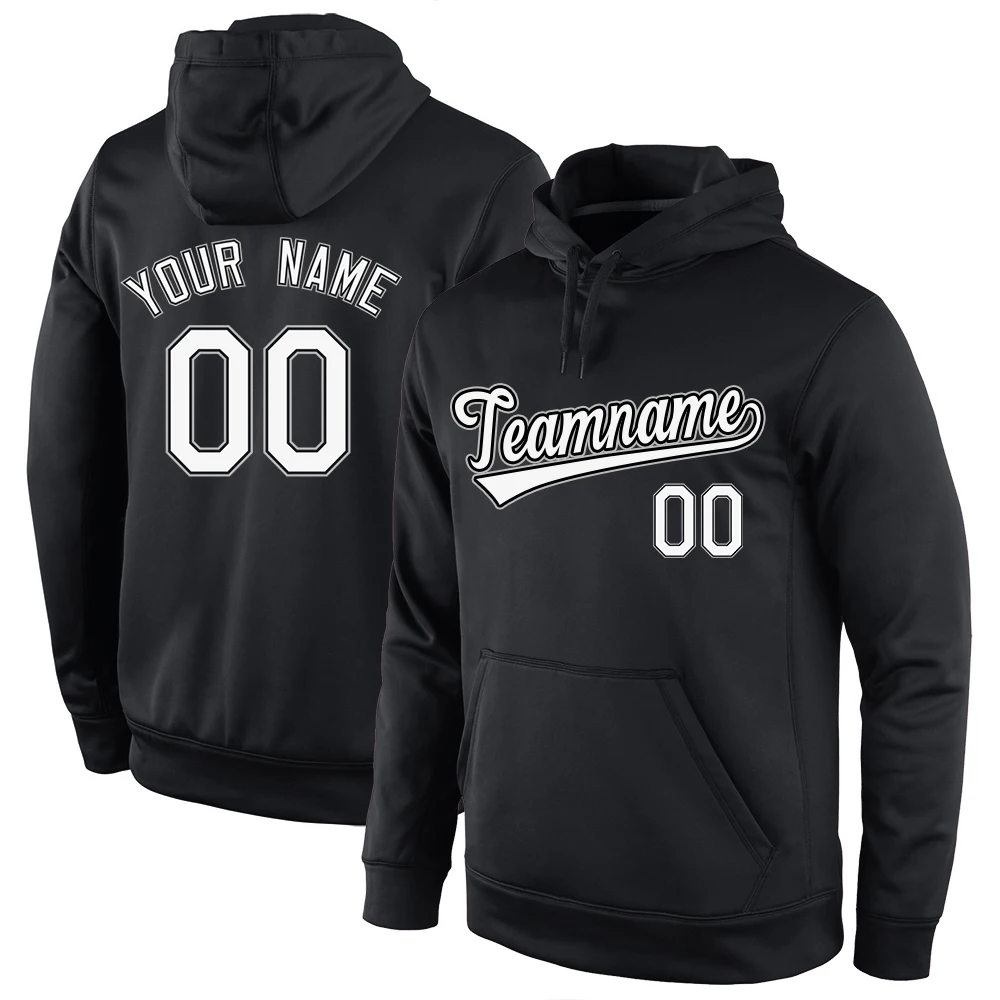 Custom Hoodies for Men Youth Print Team Name & Number Design Your Own Sweatshirts Personalized Pullover Fit Casual Sports Wear