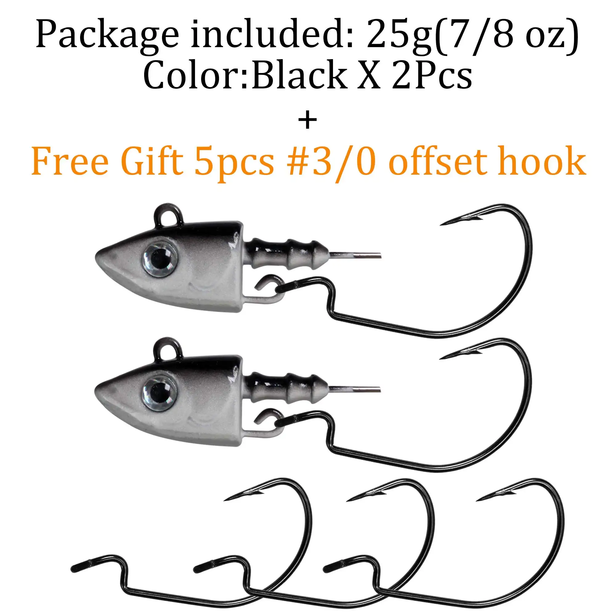QualyQualy Jig Head Vishaken 10g 12g 25g Viskop Vishaak Zachte Vissen Lokt Visgerei Kit