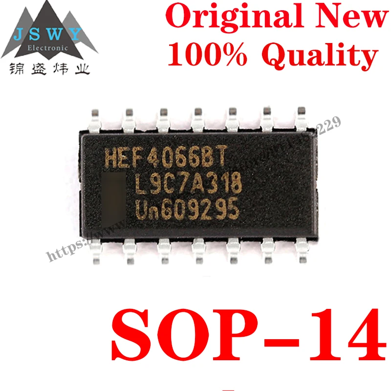 10~100 PCS HEF4066BT SOP-14 Semiconductor Switch IC Analog Switch IC Chip with for module arduino Free Shipping HEF4066BT