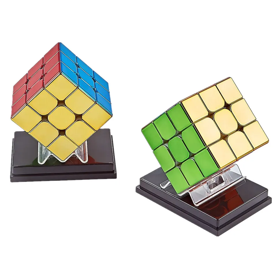 Cyclone Boy Electroplating Process Magnetic 3x3 Magic Cube Professional SpeedCube Cubo Magico Puzzle Toy For Children Kids Gift