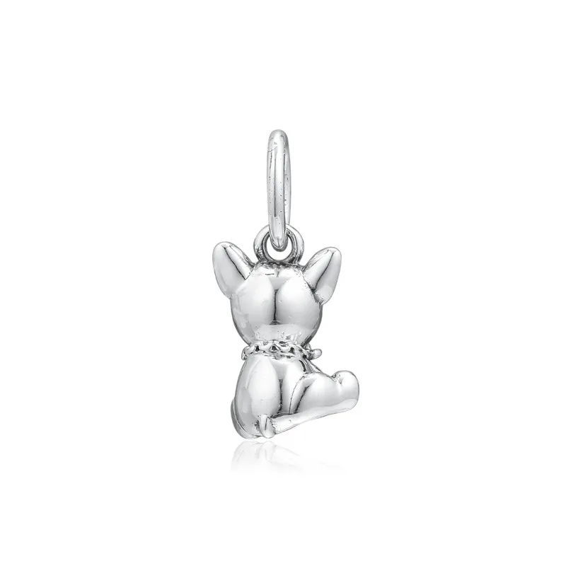 Cute Puppy Charms for Women Bracelets Fashion DIY 925 Sterling Silver Family Pet Dog Pendant Charms for Jewelry Making 2019 New