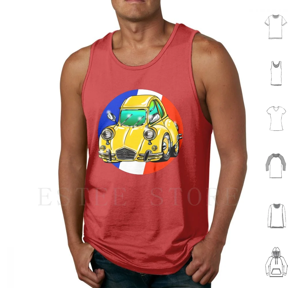 2 Cv Tank Tops Vest…